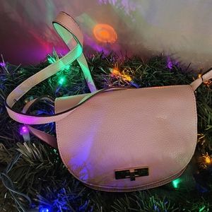 Steve Madden Leather Half Moon Crossbody